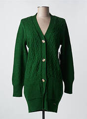 Gilet manches longues vert AGATHE & LOUISE pour femme seconde vue