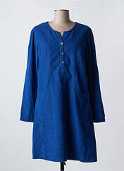 Robe courte bleu AGATHE & LOUISE pour femme seconde vue