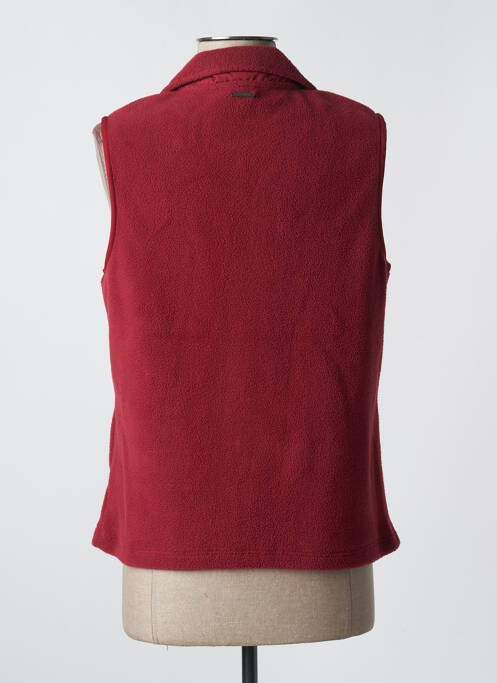 Polaire rouge AGATHE & LOUISE pour femme