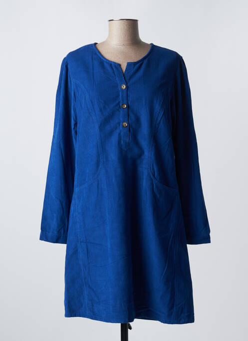 Robe courte bleu AGATHE & LOUISE pour femme