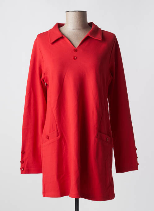 Robe courte rouge AGATHE & LOUISE pour femme