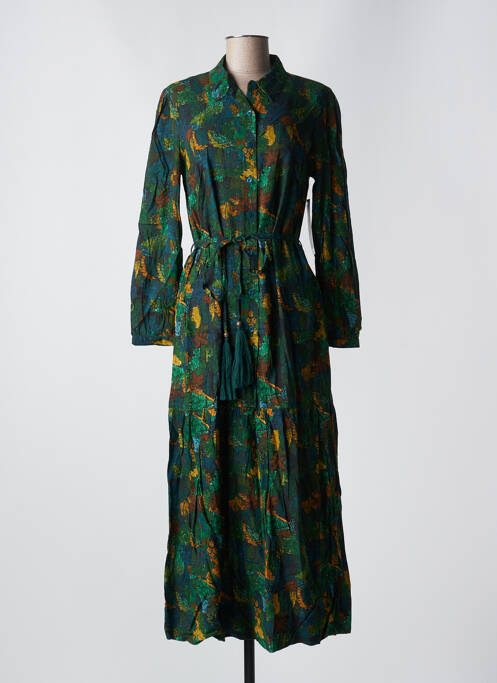 Robe longue vert AGATHE & LOUISE pour femme