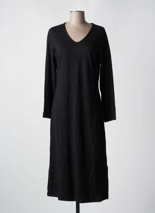 Robe mi-longue noir AGATHE & LOUISE pour femme