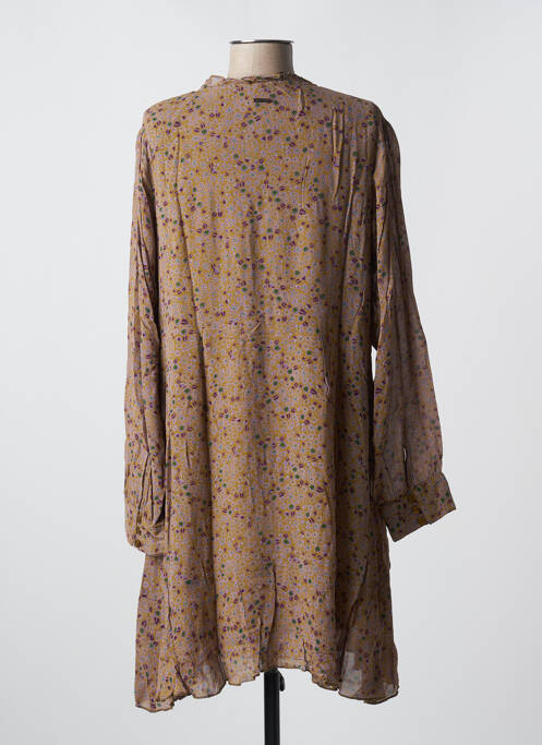 Robe mi-longue violet AGATHE & LOUISE pour femme