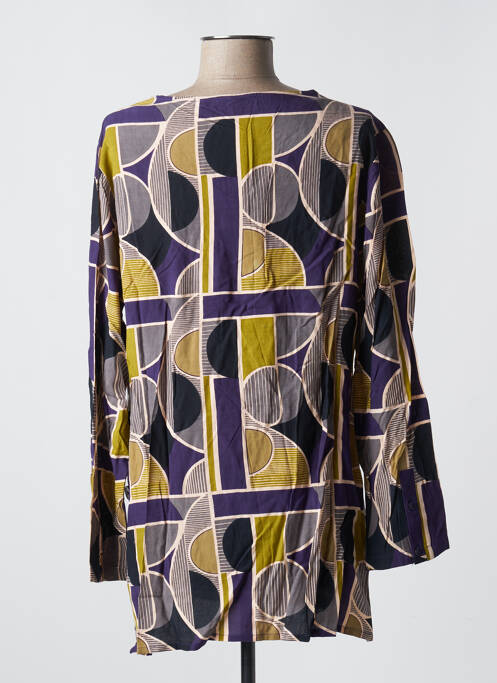 Tunique manches longues violet AGATHE & LOUISE pour femme