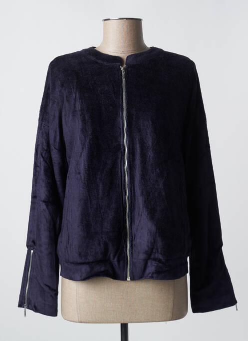 Veste casual bleu AGATHE & LOUISE pour femme