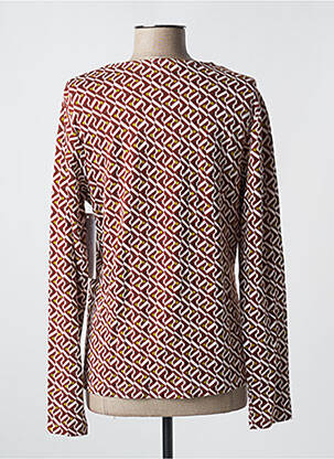 T-shirt manches longues manches longues marron AGATHE & LOUISE femme