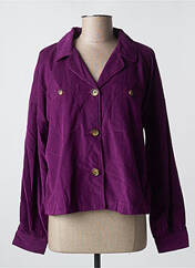 Blazer violet AGATHE & LOUISE pour femme seconde vue