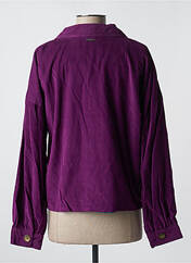 Blazer violet AGATHE & LOUISE pour femme seconde vue