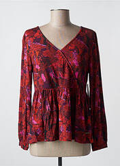 Blouse rouge AGATHE & LOUISE pour femme seconde vue