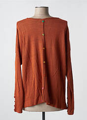 Pull orange AGATHE & LOUISE pour femme seconde vue