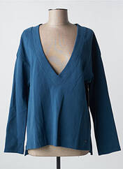 Sweat-shirt bleu AGATHE & LOUISE pour femme seconde vue