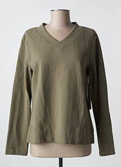 Sweat-shirt vert AGATHE & LOUISE pour femme seconde vue