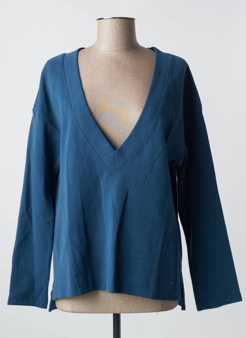 Sweat-shirt bleu AGATHE & LOUISE pour femme