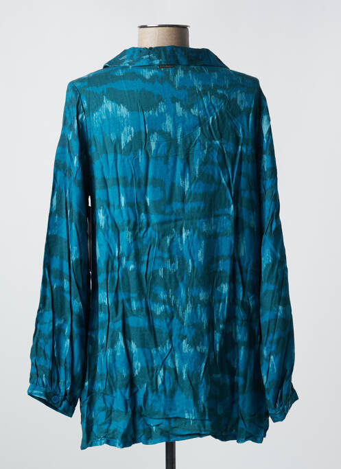 Tunique manches longues bleu AGATHE & LOUISE pour femme