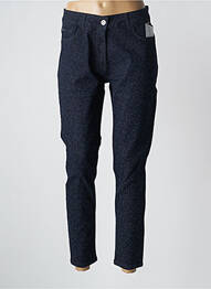 Jeans coupe slim tissage brut taille normale bleu AGATHE & LOUISE femme