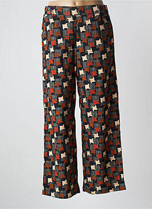 Pantalon large poches taille normale noir AGATHE & LOUISE femme