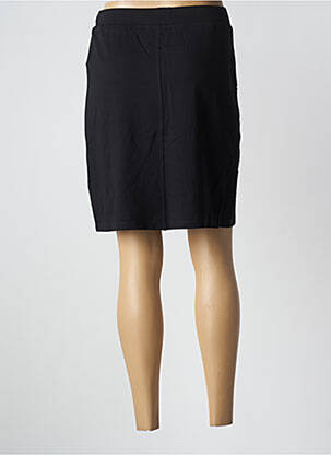 Jupe mi-longue stretch noir AGATHE & LOUISE femme