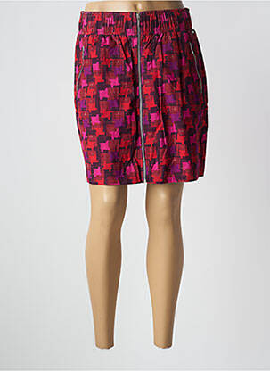 Jupe courte poches rouge AGATHE & LOUISE femme