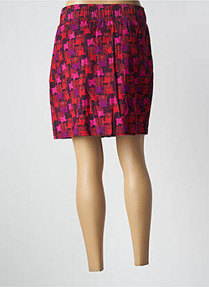 Jupe courte poches rouge AGATHE & LOUISE femme