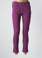 Pantalon 7/8 violet AGATHE & LOUISE pour femme seconde vue