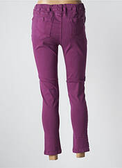 Pantalon 7/8 violet AGATHE & LOUISE pour femme seconde vue