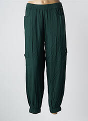 Pantalon cargo vert AGATHE & LOUISE pour femme seconde vue