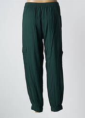 Pantalon cargo vert AGATHE & LOUISE pour femme seconde vue