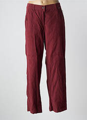 Pantalon droit rouge AGATHE & LOUISE pour femme seconde vue