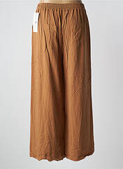 Pantalon large marron AGATHE & LOUISE pour femme seconde vue