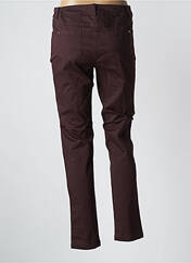 Pantalon slim marron AGATHE & LOUISE pour femme seconde vue