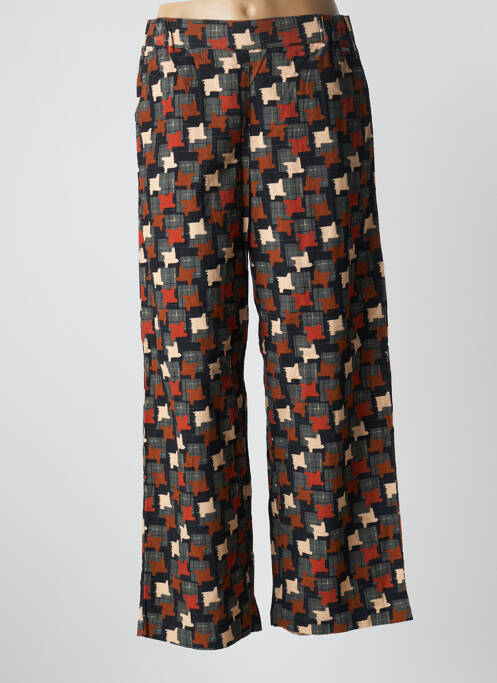 Pantalon large poches taille normale noir AGATHE & LOUISE femme