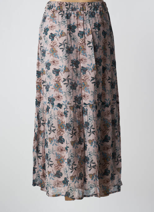 Jupe longue gris AGATHE & LOUISE pour femme