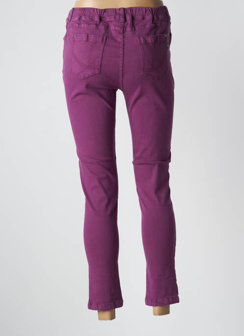 Pantalon 7/8 violet AGATHE & LOUISE pour femme