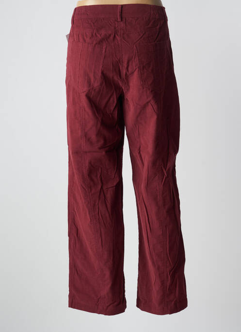 Pantalon droit rouge AGATHE & LOUISE pour femme