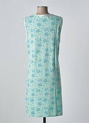 Chemise de nuit imprimé fleurs bleu CHRISTIAN CANE femme