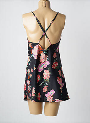 Nuisette/combinette effet matière satinée noir AUBADE femme