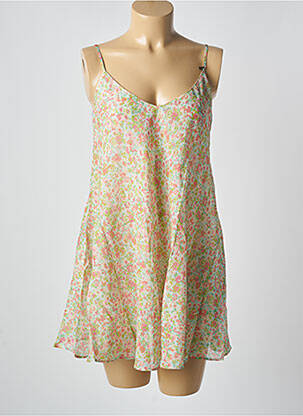 Nuisette/combinette effet matière satinée beige MARJOLAINE femme