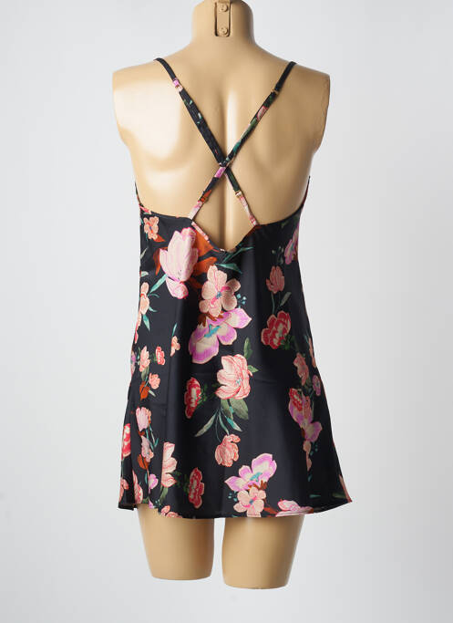 Nuisette/combinette effet matière satinée noir AUBADE femme