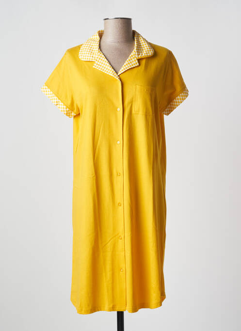 Chemise de nuit jaune CHRISTIAN CANE pour femme