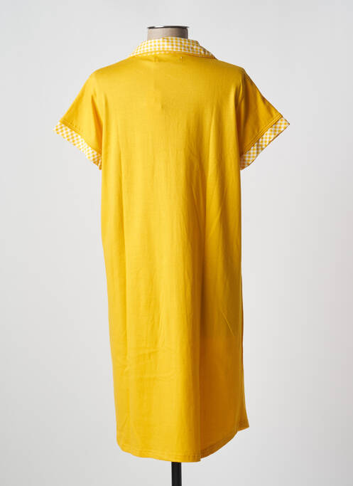 Chemise de nuit jaune CHRISTIAN CANE pour femme