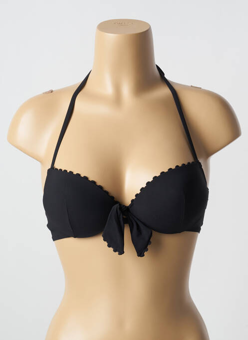 Haut de maillot de bain noir PASSIONATA pour femme