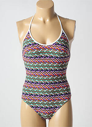Maillot de bain 1 pièce haut bandeau haut bandeau violet PASSIONATA femme
