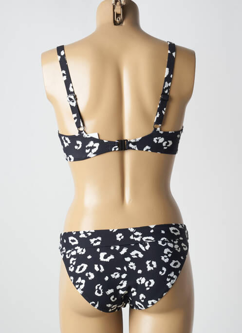 Maillot de bain 2 pièces noir LIDEA femme