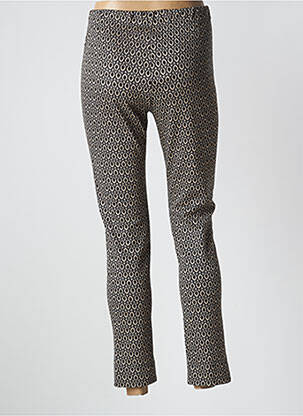 Legging taille haute taille haute gris MARIA BELLENTANI femme