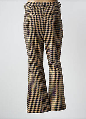 Pantalon flare stretch taille normale beige LOLA CASADEMUNT femme