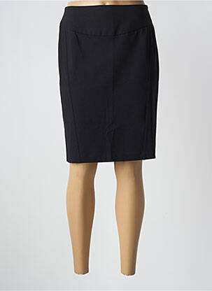 Jupe mi-longue stretch noir OLIVIER PHILIPS femme
