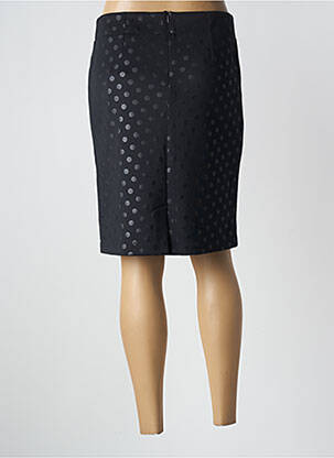 Jupe mi-longue taille à pinces noir OLIVIER PHILIPS femme