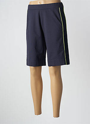 Bermuda taille élastique taille haute bleu MARIA BELLENTANI homme