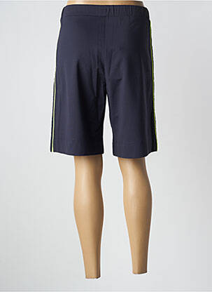 Bermuda taille élastique taille haute bleu MARIA BELLENTANI homme